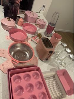 💕🌸 Pink Girly Kitchen Bundle for Sale 🌸