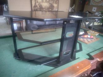 TV Stand with two Shelves fits up to a 50 inches tv