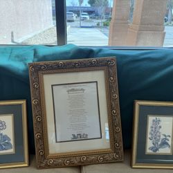 Gold Picture Frames FREE (91340)