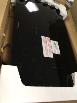 ELECTROLUX 36 INCH BLACK INDUCTION COOK TOP