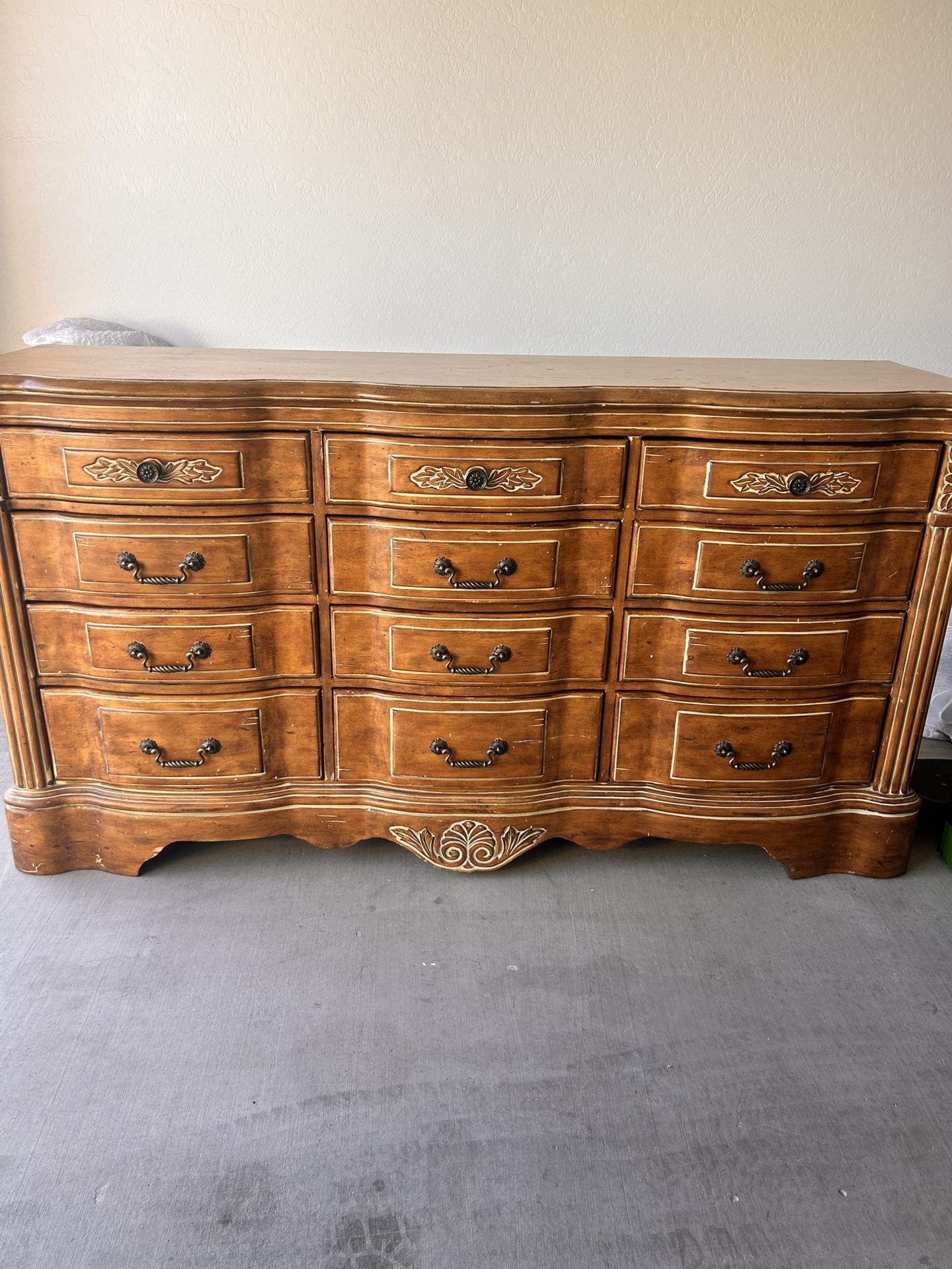 Wood Dresser, Media Center