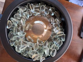 Tabletop fire pit propane