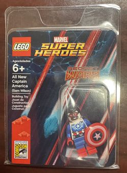 LEGO Marvel Super Heroes SDCC 2015 All New Captain America (Sam Wilson) Minifig