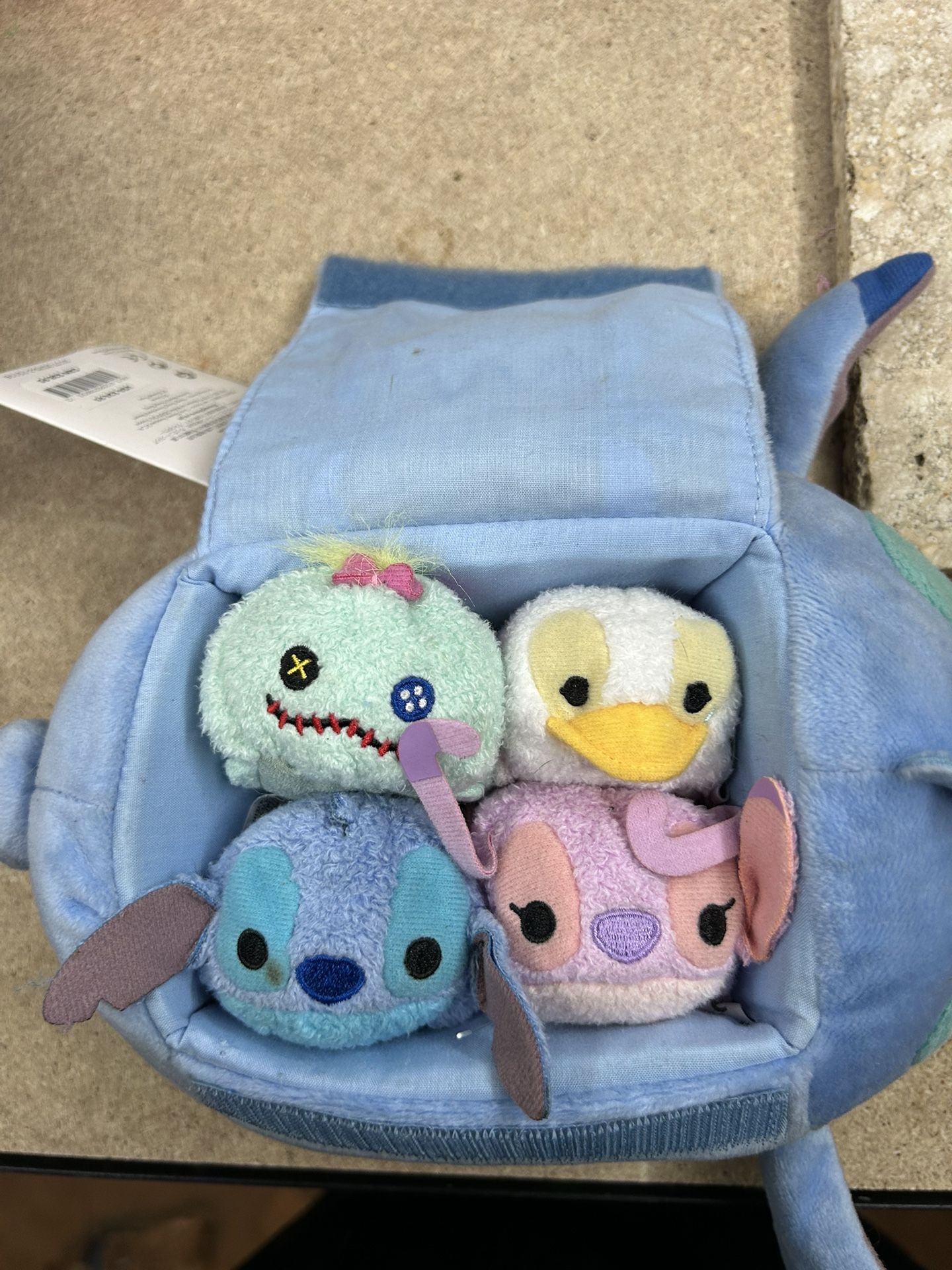 Disney Tsum Tsum Stitch Bag Full Set