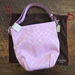 COACH Duffle Bucket Crossbody Bag Signature 6076