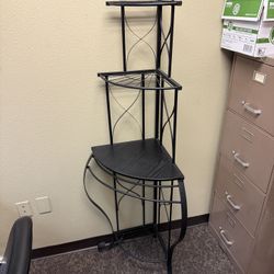 Corner Shelf Table Side Stand Triangle Cabinet 