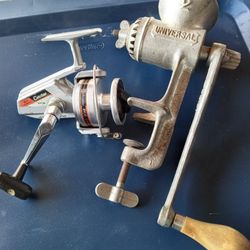 Fishing Reel And Grinder