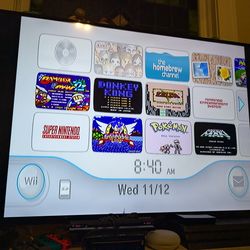 Nintendo Wii System Upgraded Bundle