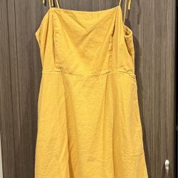 Old Navy Yellow Dress (M)
