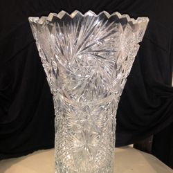 Crystal Glass Vase 