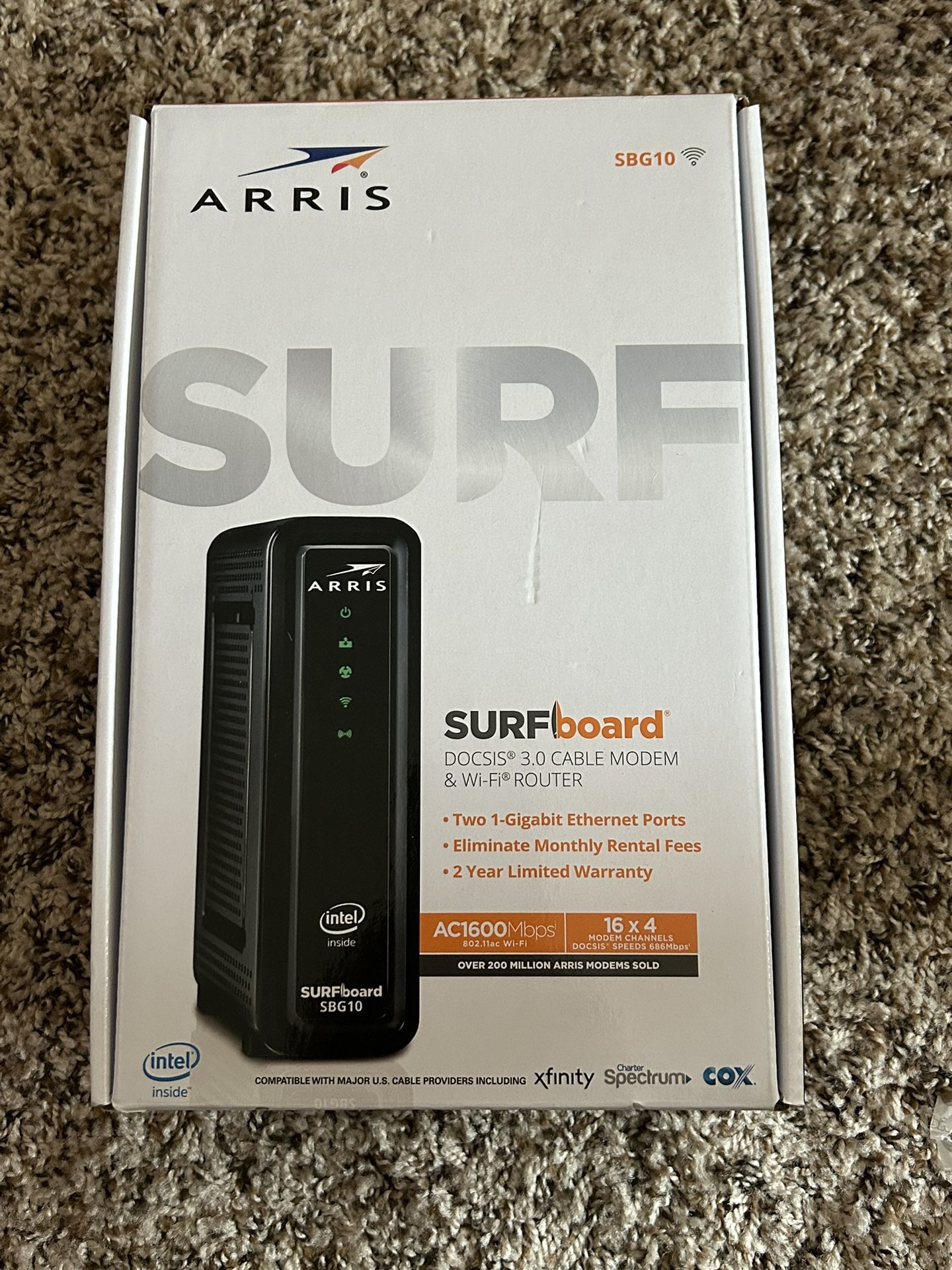 Cable Modem & Wi-Fi Router
