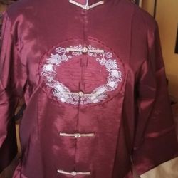 New Silk Shirt Size L