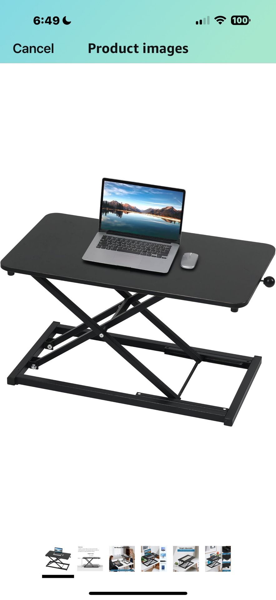 Height Adjustable Standing Desk Converter,Computer Keyboard Stand for Desktop,Keyboard Riser for Stand Up Desk Riser,Computer Workstations for Laptop