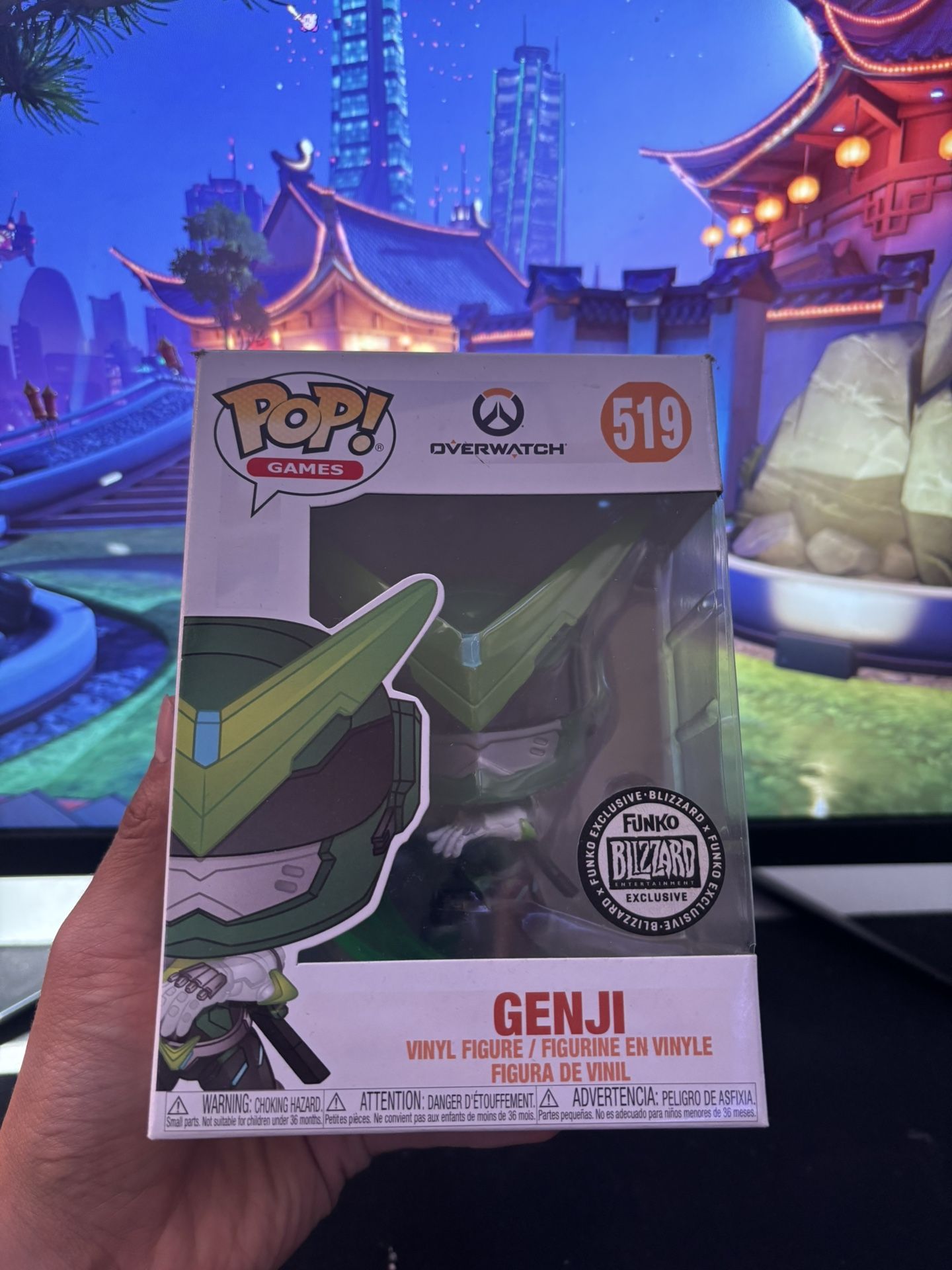 genji overwatch funko pop 519