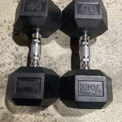 40lb dumbbells