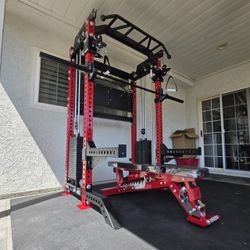 Vesta Pro Series 2in1 Squat Rack | Functional Trainer | 400lb Weight Stack | Commercial Grade | Gym Equipment | FREE DELIVERY🚚