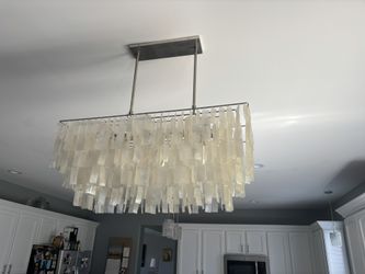West Elm Capiz Chandelier