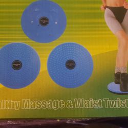Body-Sculpting Ab Rotating Waist Twisting Disc  Aerobic Exercise Fitness Equipment, Body Sculpting Waist Abdominal Muscle Exercise Balance Board
