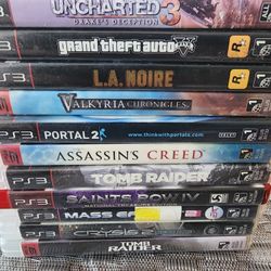 PS3 Games ( Tiltes in the description)