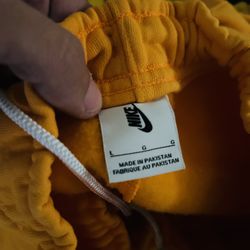 Nike Orange Male Shorts 