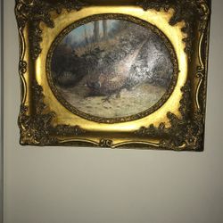 Antique small painting