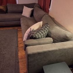 Mid century modern sectional couch