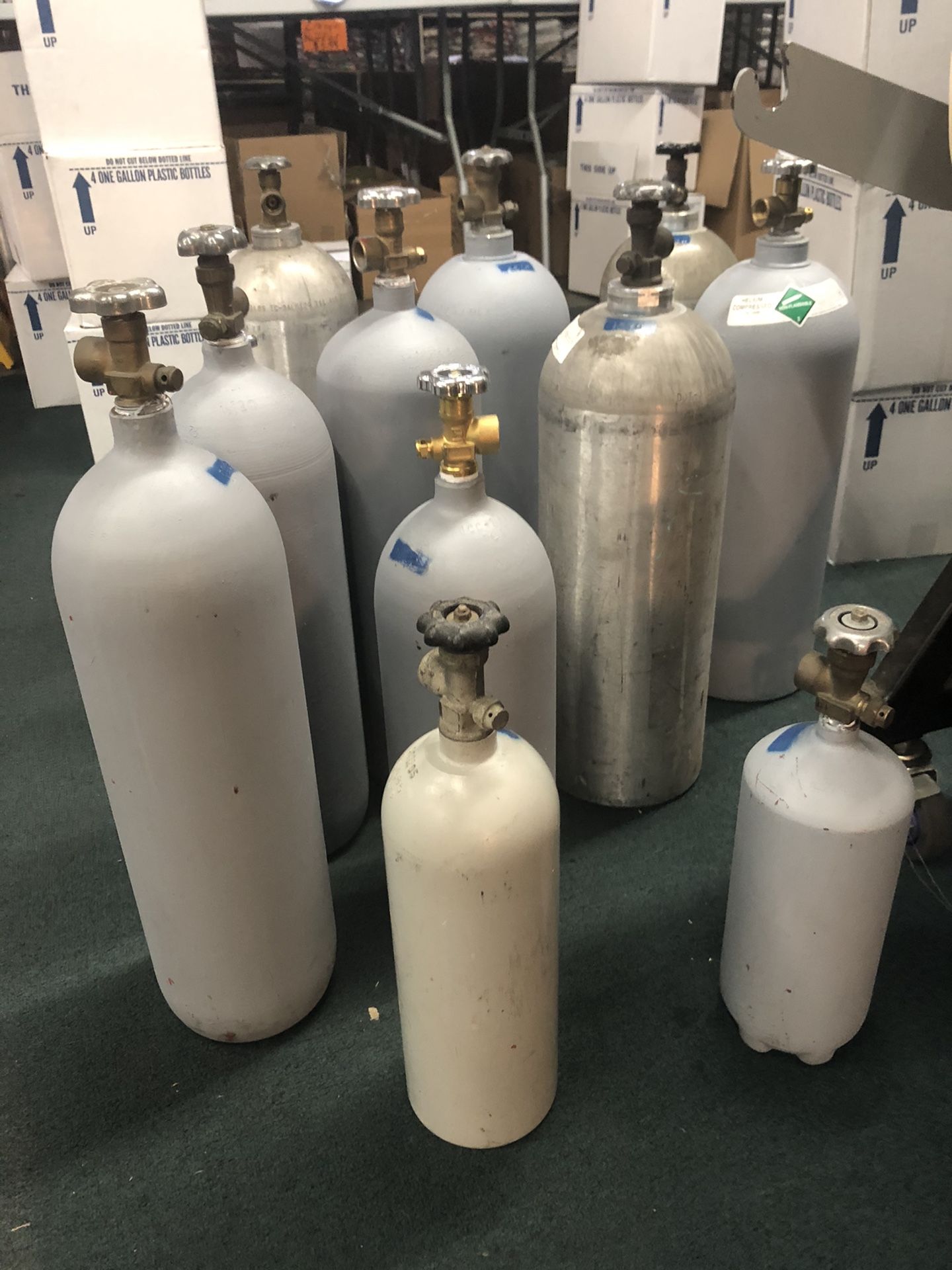 Helium tanks for sale and refills available prices vary