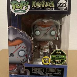 Funko Pop! Digital #223 Funkoween Freddy Zombie Knight Legendary LE 1900 +Armor