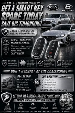 KIA - HYUNDAI  CAR KEYS