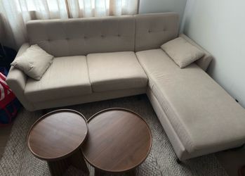 Couch and rug