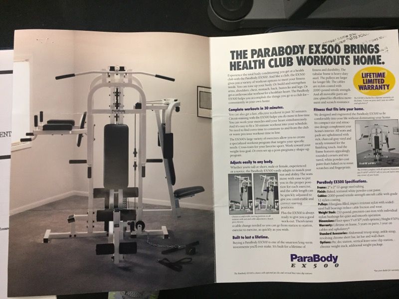 Parabody EX500 Multi Station Gym with tons of extras for Sale in Portland OR OfferUp