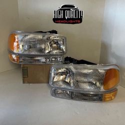 Gmc Sierra 1999  2006 Headlights
