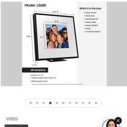 Samsung Music Frame LS60D – Like New! Premium Wireless Speaker & Art Frame