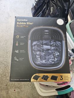 Homedics Bubble Bliss Foot Spa