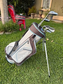 Top Flite Women’s Left-Handed Golf Club Set w/ Stand Bag
