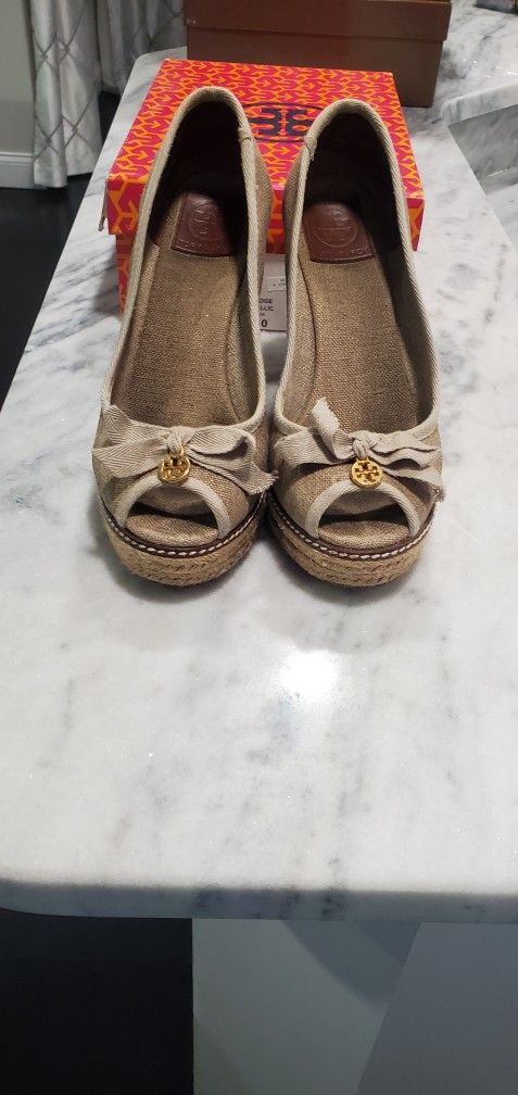 TORY BURCH JACKIE ESPADRILLE Size 10