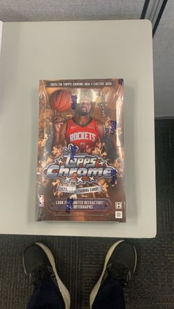 2025-26 Topps Chrome Cactus Jack Hobby Box