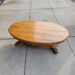 Oak Coffee Table. 48x24