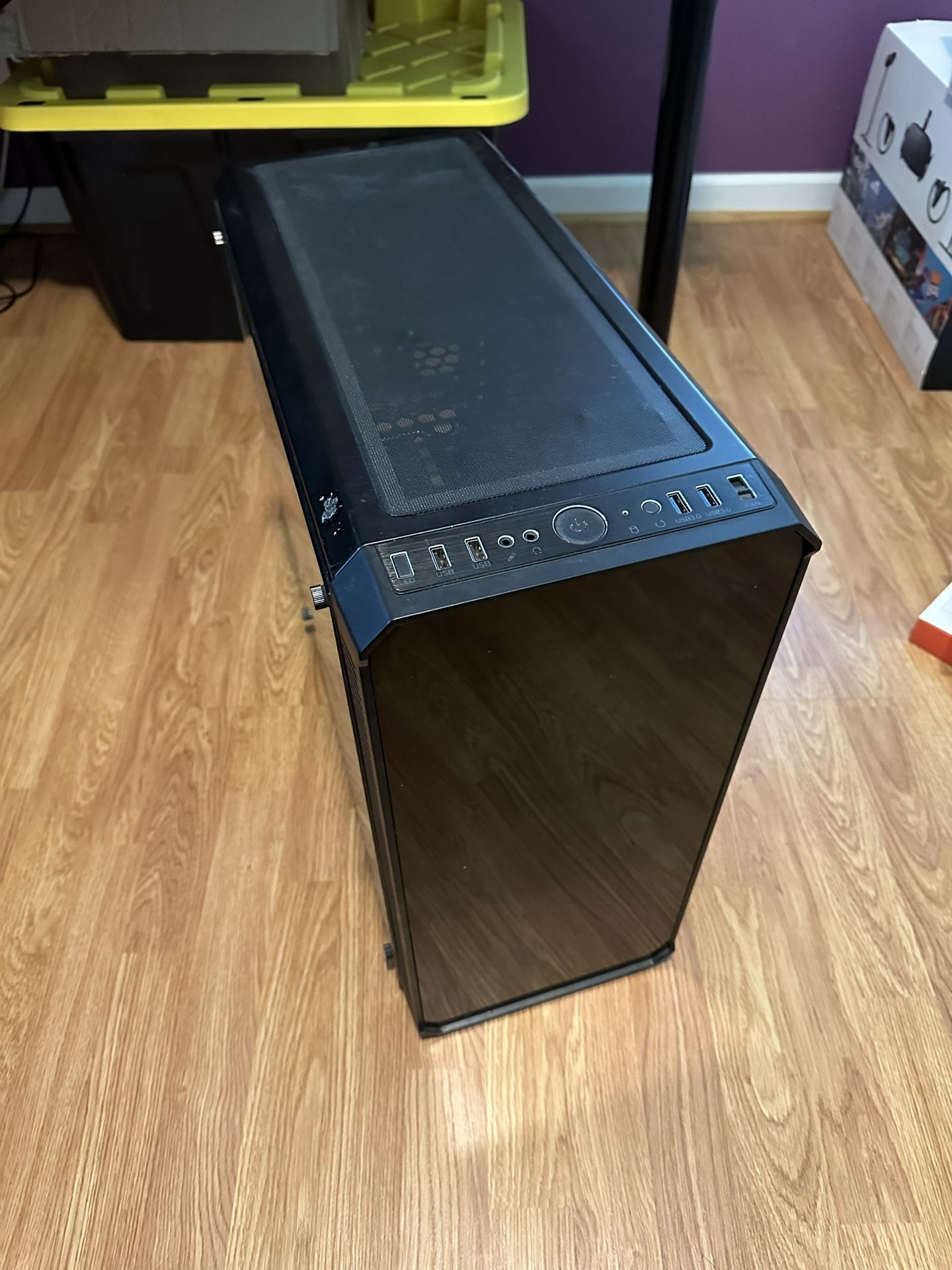 DiyPc Vanguard RGB Computer Case ATX Tower