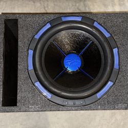 Subwoofer and Amp Power Acoustik set