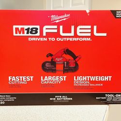Milwaukee M18 Fuel Compact Band Saw Nevero Used (tool Only)
