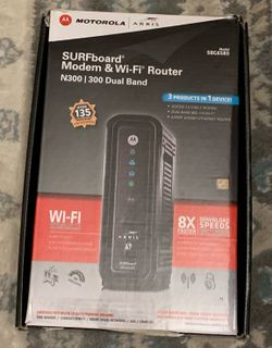 SURFboard® Modem & Wi-Fi Router N300 1 300 Dual Band