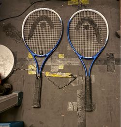 LikeNEW Pair of Head tennis rackets Nano Titanium Light Weight