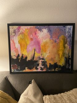 Colorful Fun Abstract 26x20