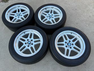 Rims 18 BMW GENUINE PARALLEL STAGGERED wheels rines 5x120 bmw
