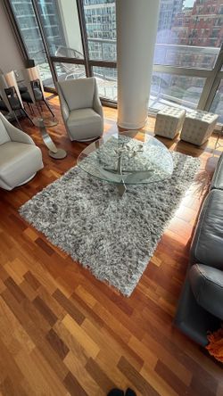 Safavieh Grey Shag Rug (5 X7)