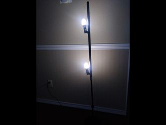 Black Floor lamp .53 inches high For $5