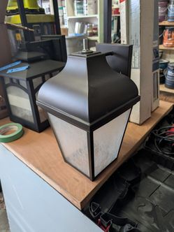 Exterior porch light