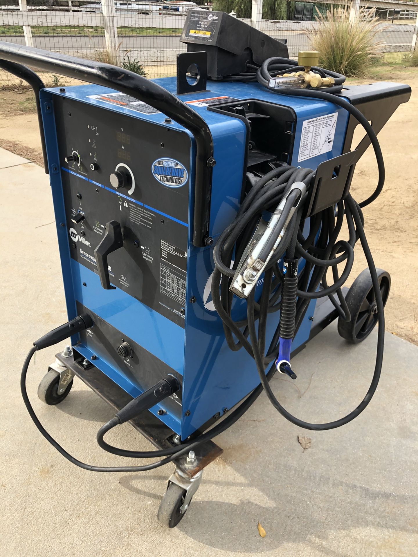 Miller Syncrowave 180 AC/DC Tig welder and stick