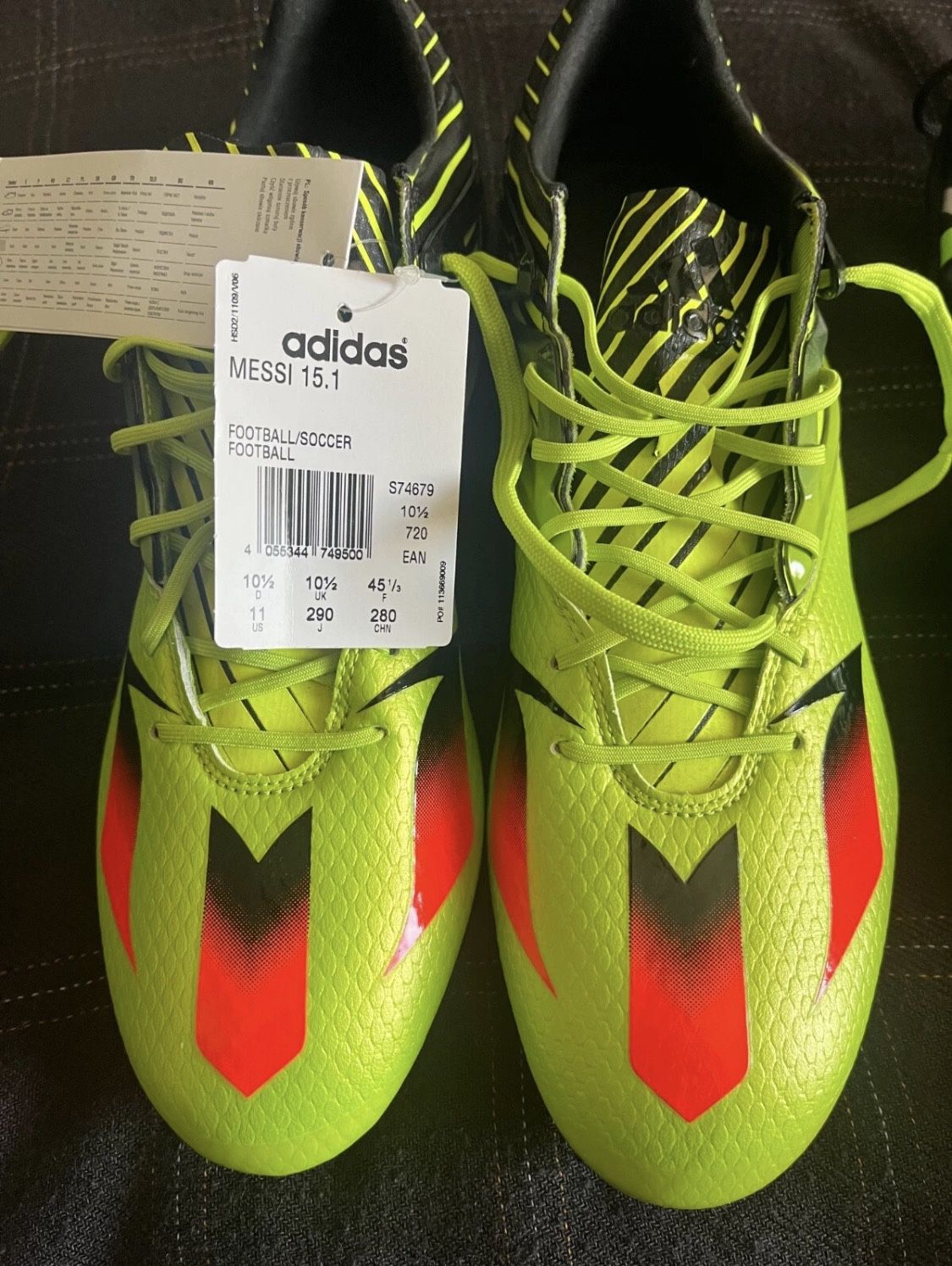 Soccer Cleats Size 10.5